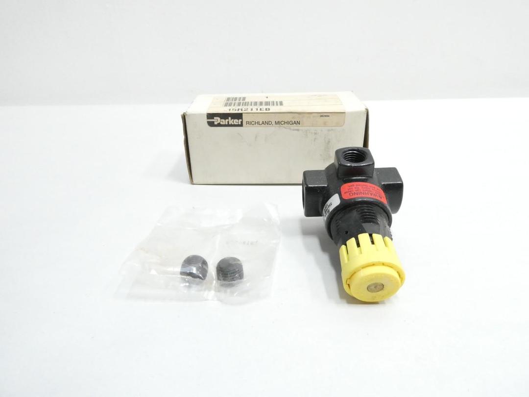 PARKER 15R211EB PNEUMATIC REGULATOR 3/8IN NPT 250PSI