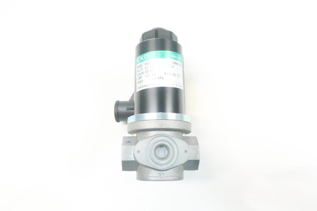 CKD VNA-15-AC110V PNEUMATIC SOLENOID VALVE 110V-AC 1/2IN NPT