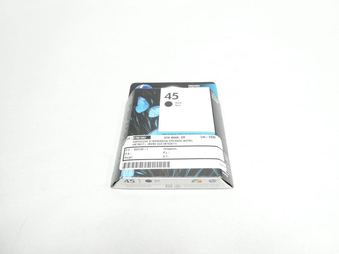 HEWLETT PACKARD HP 51645A BLACK INK CARTRIDGE
