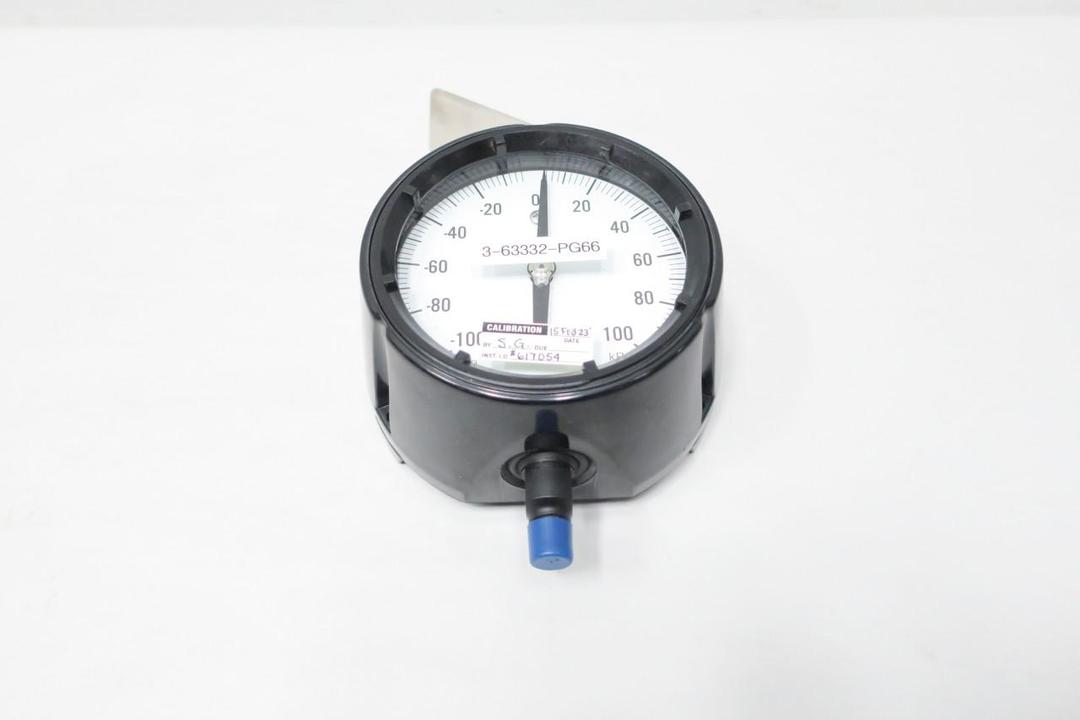 ASHCROFT 45-1279-AS-02L-N1C PRESSURE GAUGE 4-1/2IN -100-100KPA 1/4IN NPT