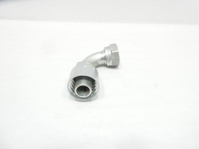 PARKER 13943 20 20 CRIMP STYLE HYDRAULIC FITTING 1-1/4IN PIPE ELBOW