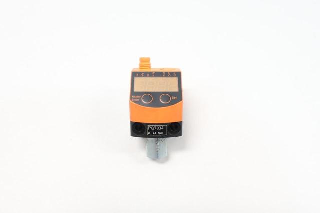 IFM EFECTOR PQ7834 PRESSURE SENSOR 0-10BAR 18-32V-DC