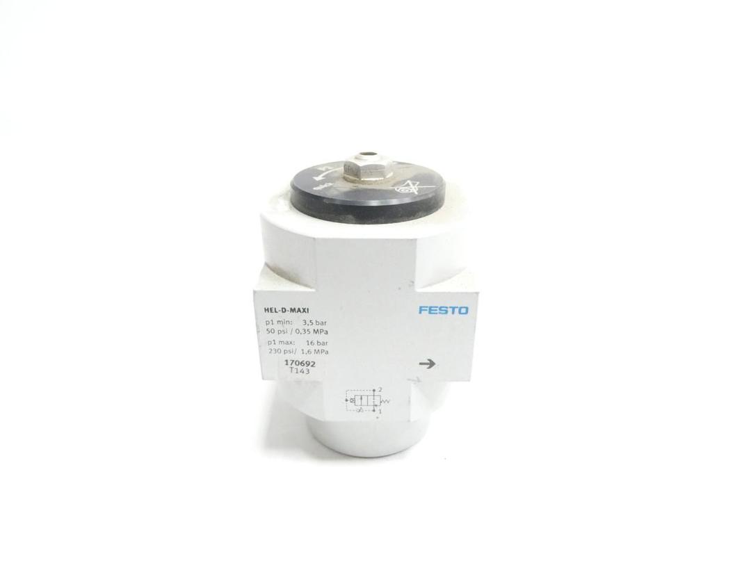 FESTO HEL-D-MAXI DIRECTIONAL START VALVE 16BAR
