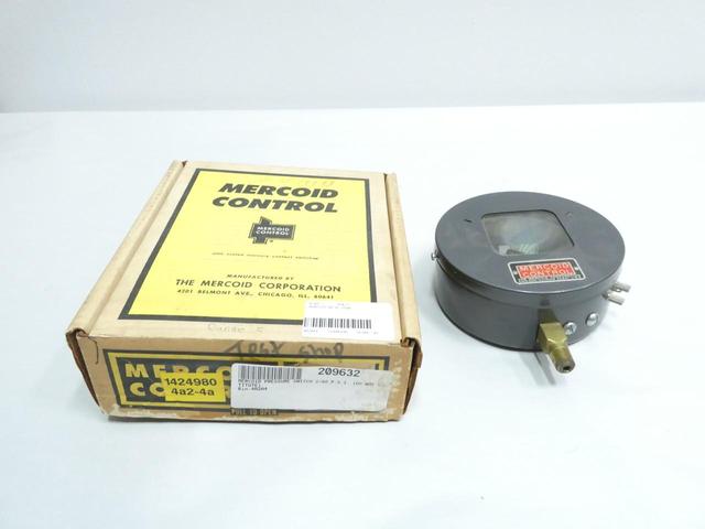 MERCOID DA-31-153B R5 PRESSURE SWITCH 2-60PSI 120/240V-AC