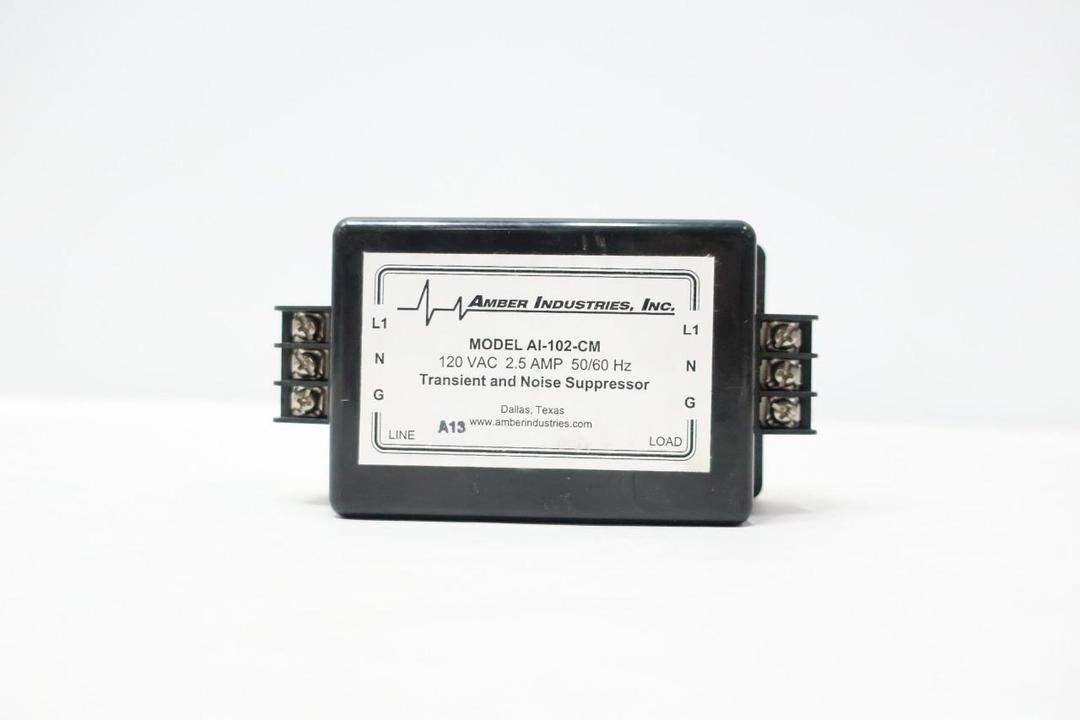 AMBER INDUSTRIES AI-102-CM SURGE SUPPRESSOR 2.5A AMP 120V-AC