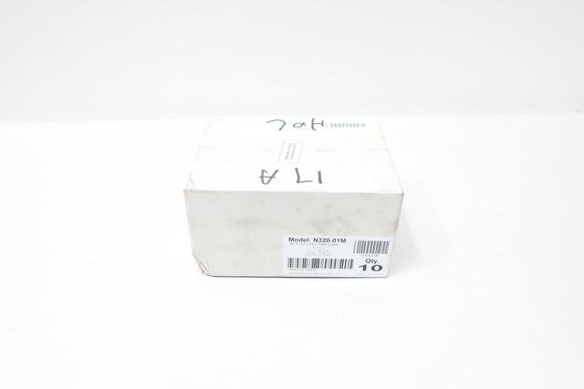 BOX OF 10 TRIPP LITE N320-01M 62.5/125 LC/LC FIBER PATCH CABLE 1M