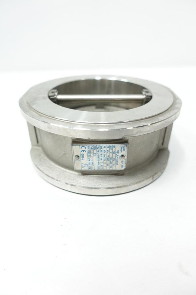 VELAN PW12-013D10-3DB-X320 STAINLESS WAFER CHECK VALVE 4IN 150