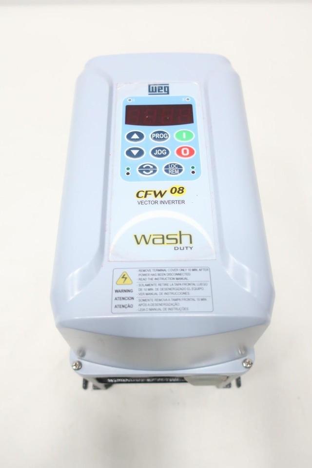 WEG USCFW080100T3848EON4A1Z CRW08 VECTOR INVERTER 380-480V-AC 0-300HZ 0-480V-AC