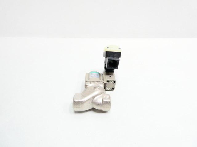 CKD CVSE2-15A-05-03T-1 PNEUMATIC SOLENOID VALVE 100/110V-AC 0.7MPA 1/2IN NPT