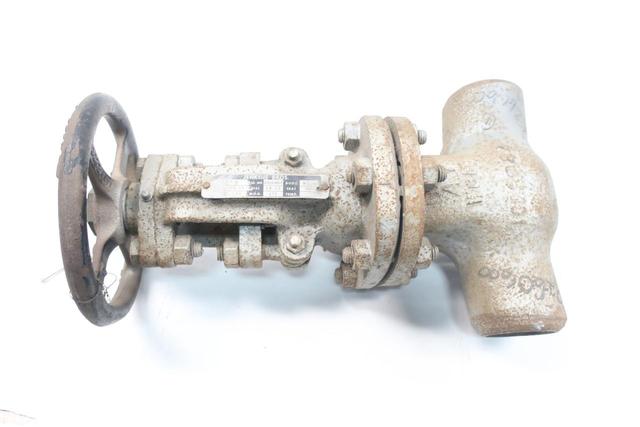 JENKINS 2009-B8-F MANUAL STEEL BUTT WELD WEDGE GATE VALVE 2IN 150