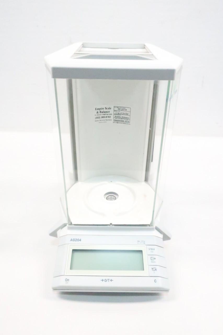 METTLER TOLEDO AG204 ANALYTICAL BALANCE/SCALE 9.5-17.5V-AC