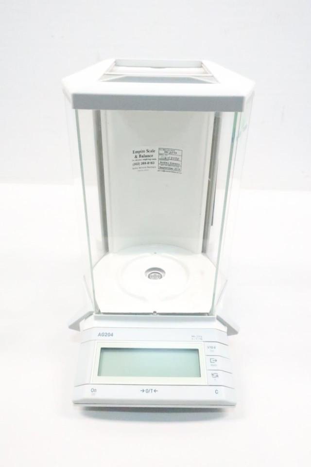 METTLER TOLEDO AG204 ANALYTICAL BALANCE/SCALE 9.5-17.5V-AC