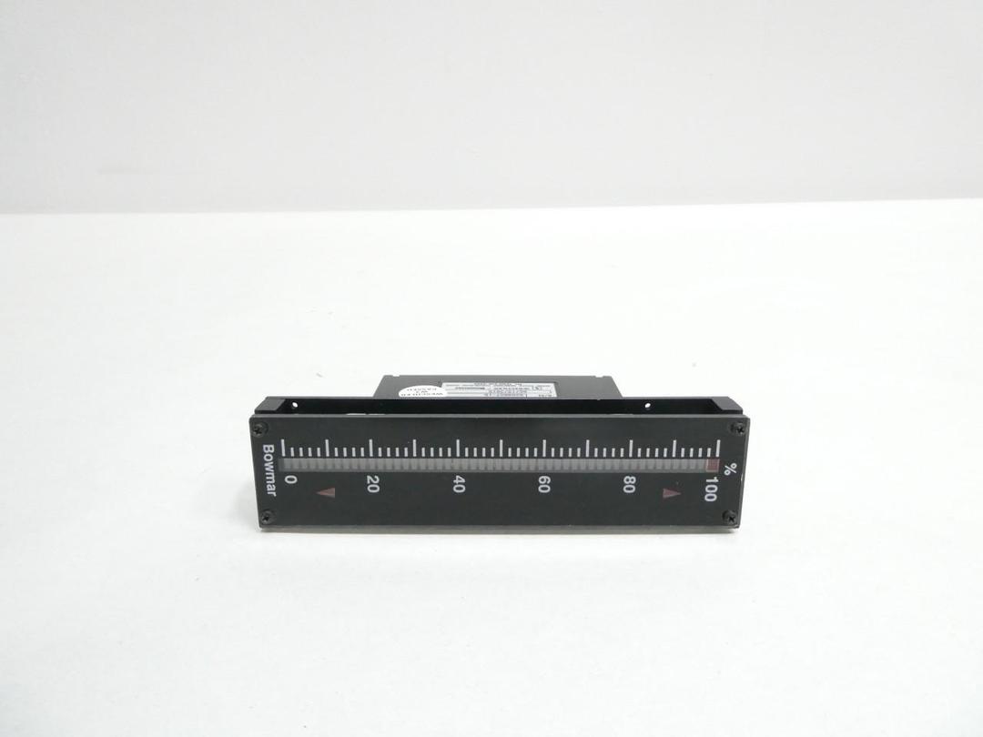 WESCHLER INSTRUMENTS APM600MA004/020S3% BOWMAR PANEL METER 0-100PERCENT
