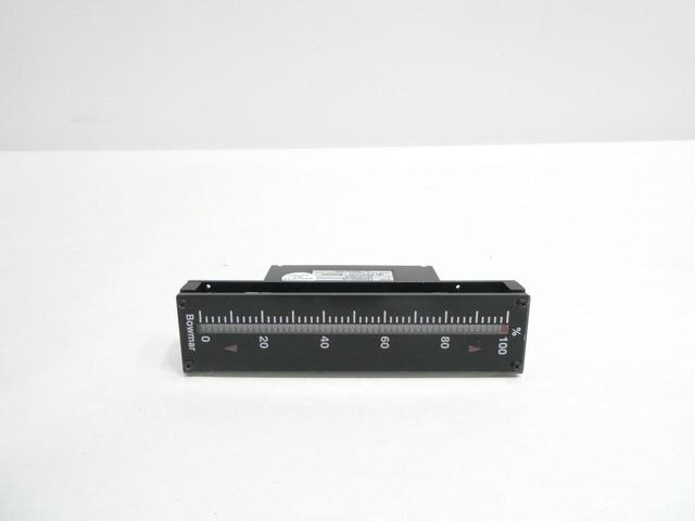 WESCHLER INSTRUMENTS APM600MA004/020S3% BOWMAR PANEL METER 0-100PERCENT