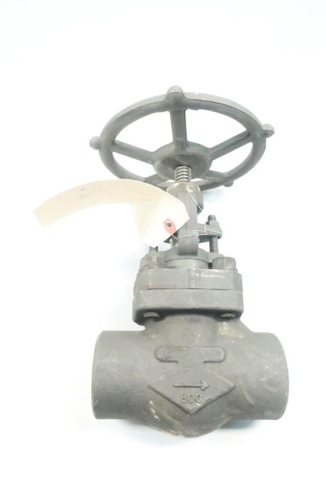 OMB 830 MANUAL STEEL SOCKET WELD GLOBE VALVE 2IN 800