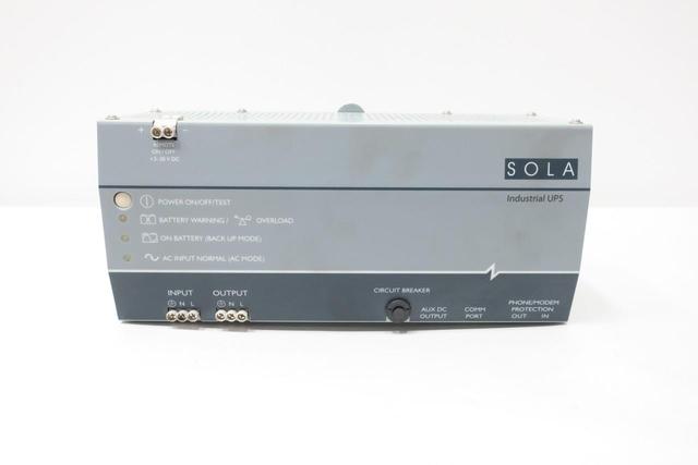 SOLA SDU850 INDUSTRIAL UPS 120V-AC 120V-AC 510W