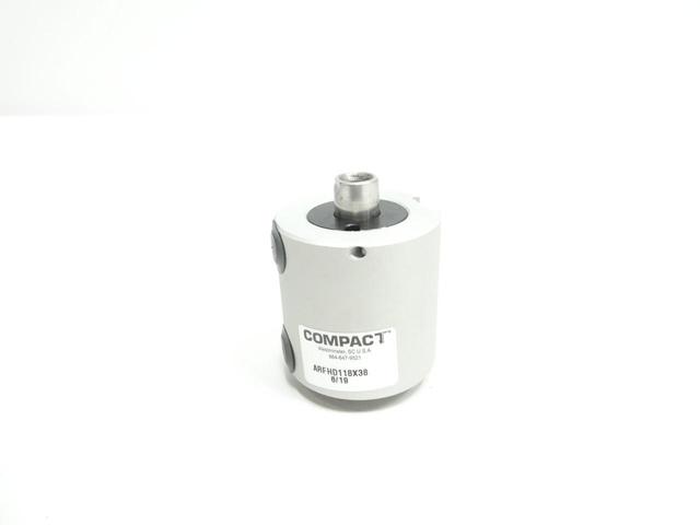 COMPACT ARFHD118X38 DOUBLE ACTING PNEUMATIC CYLINDER 1-1/8IN 3/8IN