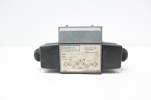 DOUBLE A QFS 5 C 10A3 HYDRAULIC SOLENOID VALVE 1000PSI