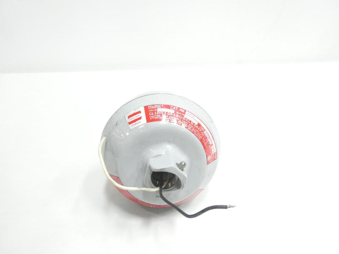 CROUSE HINDS VDAS/R SIGNAL LIGHT FIXTURE 12W 120V-AC