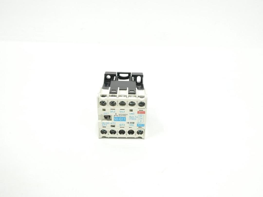 MITSUBISHI SD-Q11 MAGNETIC CONTACTOR 24V-DC 20A AMP 5HP