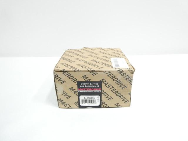 MASTERDRIVE 8/3V600SK QD-BUSHED 8-GROOVE V-BELT SHEAVE