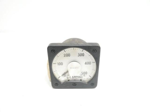 WESTINGHOUSE KX-241 AMMETER 0-500A AMP