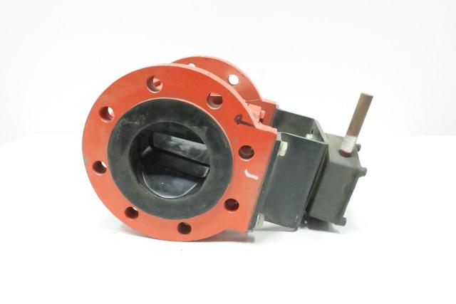 TUFLINE 061-V 93A386 IRON FLANGED PLUG VALVE 4IN 150