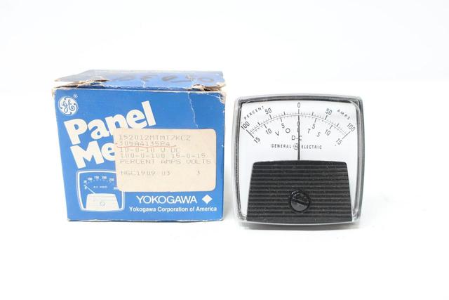 GENERAL ELECTRIC GE 152012MTMT7KCZ 305A4135P4 AMMETER 0-100A AMP