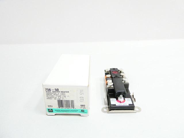WHITE RODGERS 756-50 ELECTRIC WATER HEATER THERMOSTAT 90-150F 480V-AC