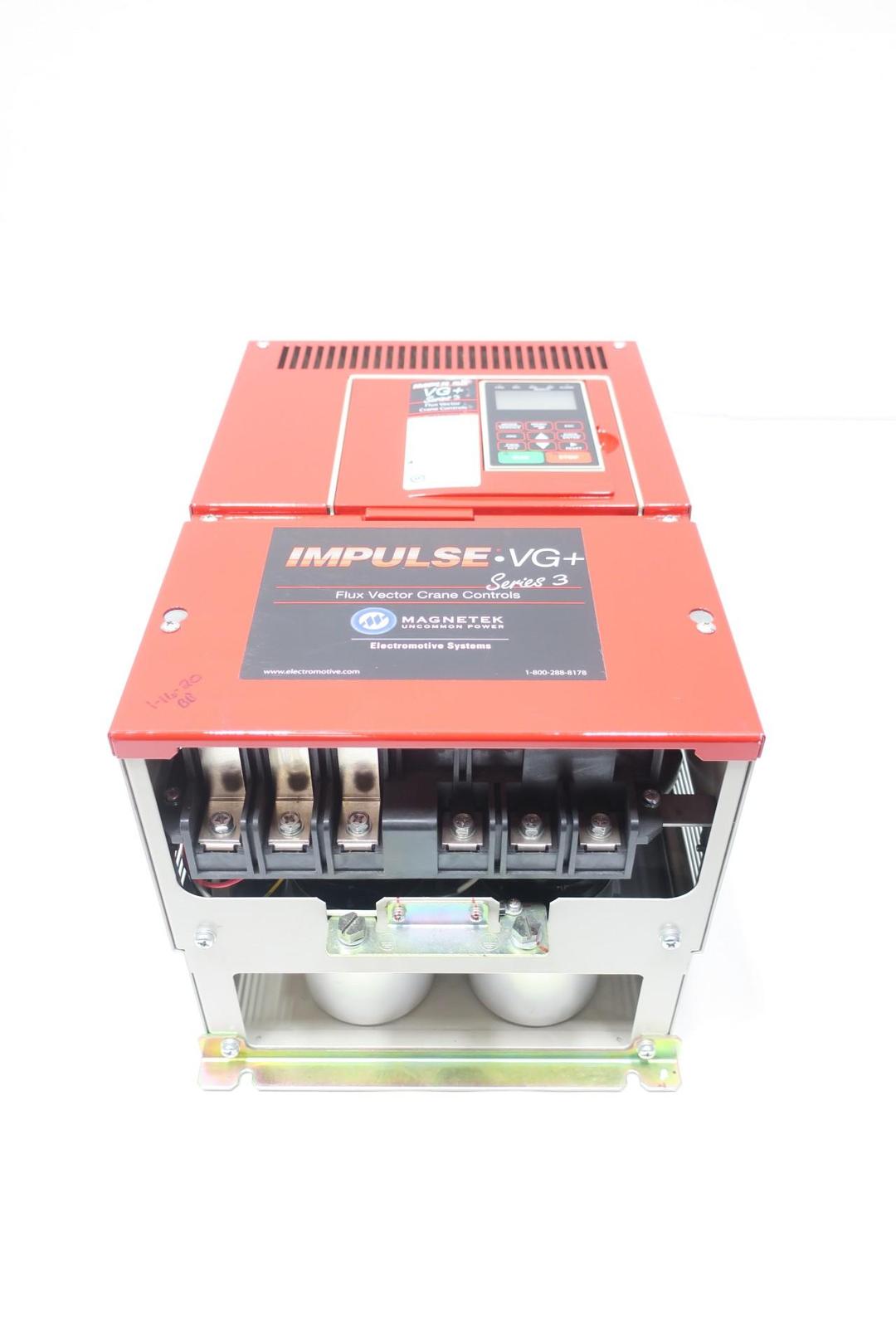 MAGNETEK CIMR-F7U4030 IMPULSE VG+ VFD DRIVE 380-480V-AC 0-400HZ 0-480V-AC 51KVA