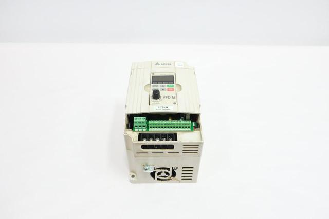 DELTA VFD007M53A VFD DRIVE 500-600V-AC 0.1-400HZ 0-600V-AC 1.7KVA
