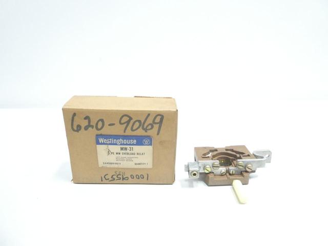 WESTINGHOUSE MW-31 LEFT HAND THERMAL OVERLOAD RELAY
