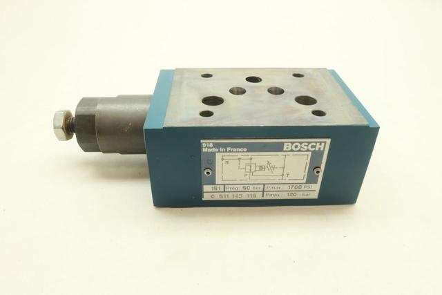 BOSCH 0 811 145 116 HYDRAULIC RELIEF VALVE 1700PSI