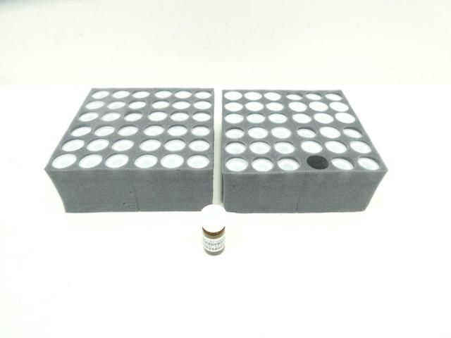 SET OF 72 THERMO 139-20A PREMIUM PACK AMBER GLASS VOA VIALS W/ 0.125IN SEPTA