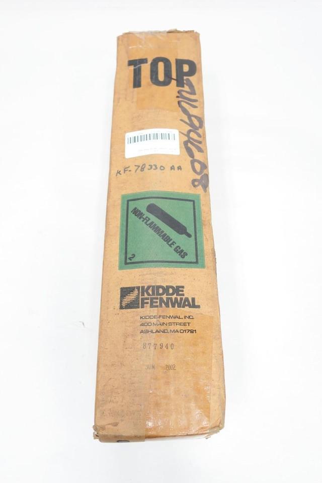 KIDDE FENWAL WK-877940-000 N2 NITROGEN PILOT CYLINDER VALVE ASSEMBLY