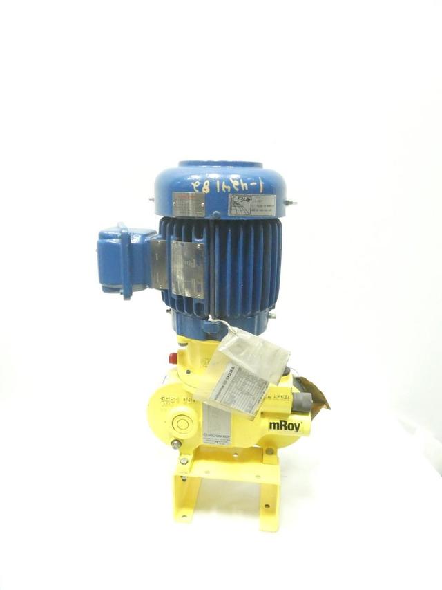 MILTON ROY RA1210484XSWSWM2NB METERING PUMP 1.50/1.60GPH 100/150PSI 460V-AC