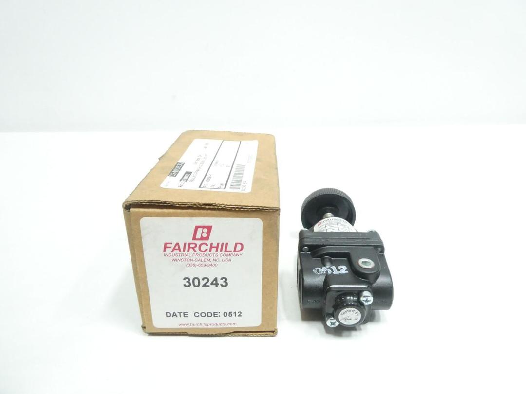 FAIRCHILD 30243 PNEUMATIC REGULATOR 250PSI 1-60PSI 3/8IN NPT