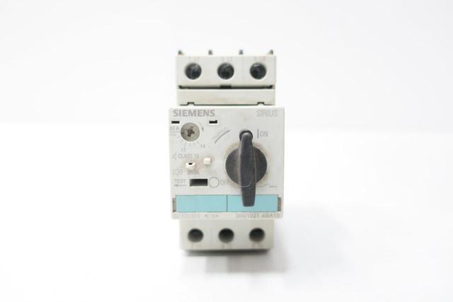 SIEMENS 3RV1021-4BA10 CIRCUIT BREAKER 14-20A AMP 15HP