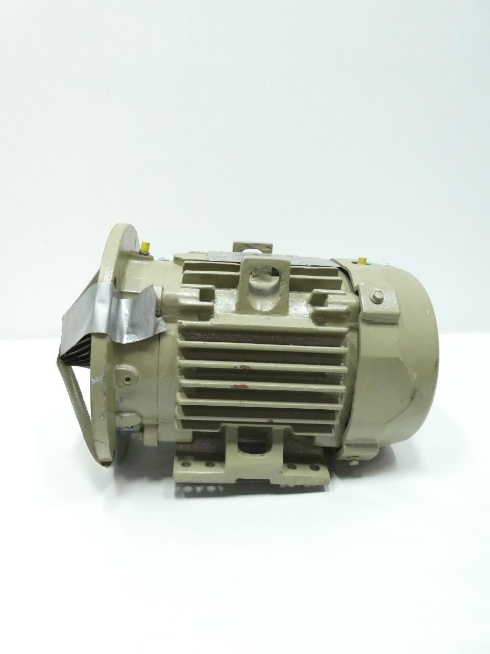 GENERAL ELECTRIC GE 5KS184SAA2173 AC MOTOR 184TDZ 3PH 5HP 1755RPM 575V-AC