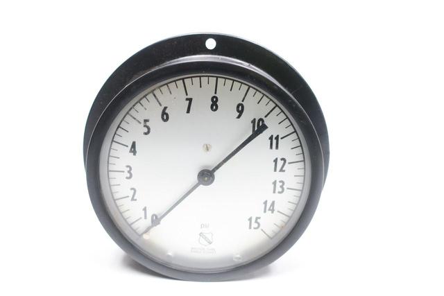 ASHCROFT 60-1010A-04B PRESSURE GAUGE 6IN 0-15PSI 1/2IN NPT