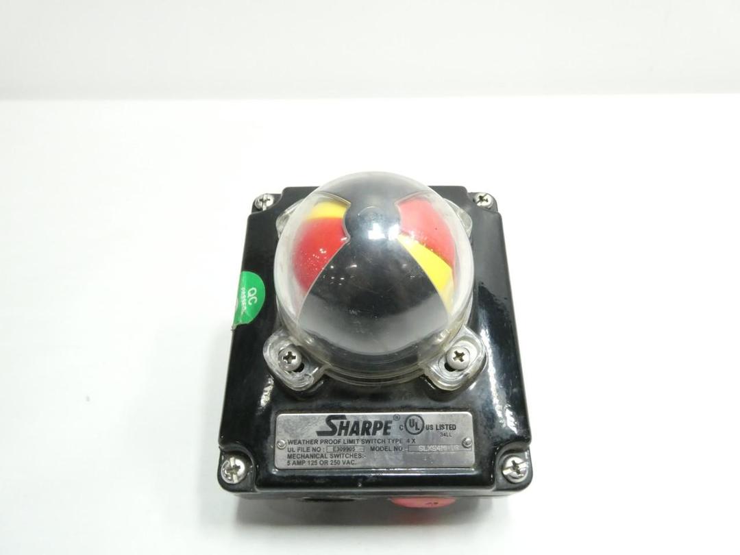 SHARPE SLXS4MH10 VALVE POSITION INDICATOR 125/250V-AC