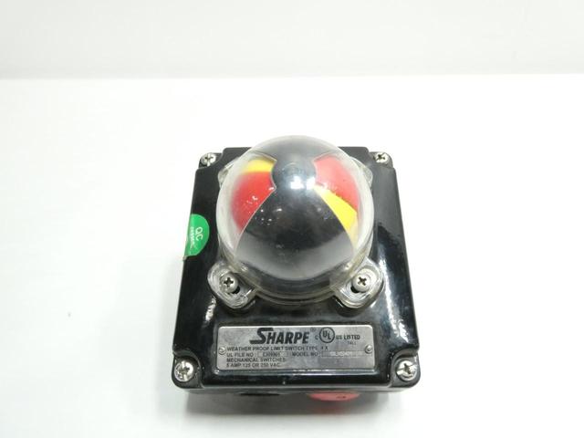 SHARPE SLXS4MH10 VALVE POSITION INDICATOR 125/250V-AC