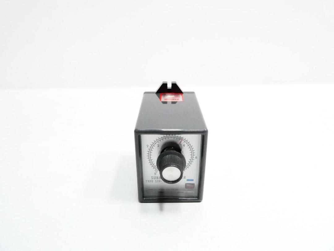 OMRON STP-NM SUBMINY TIMER 0-6MIN 115V-AC