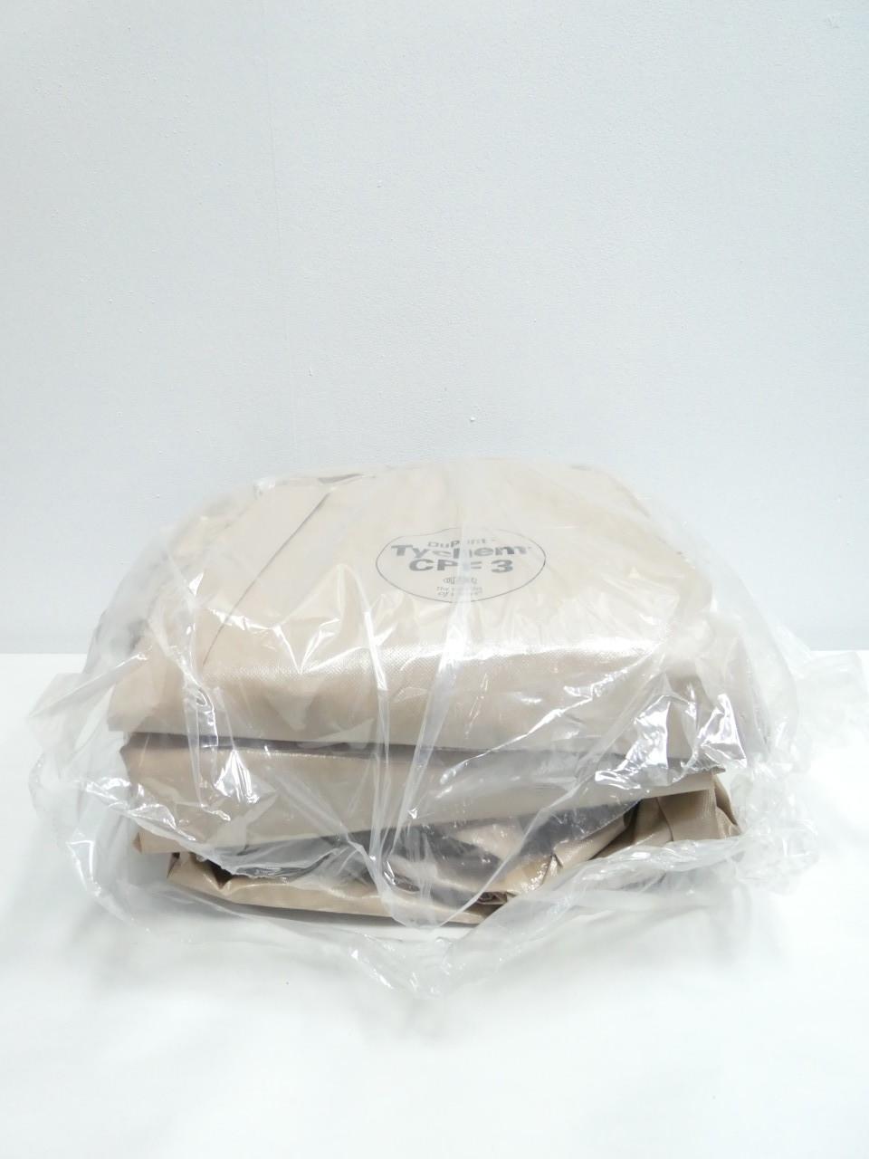 BOX OF 4 DUPONT C3122TTN3X000600 TYCHEM CPF 3 TAN 3X COVERALL