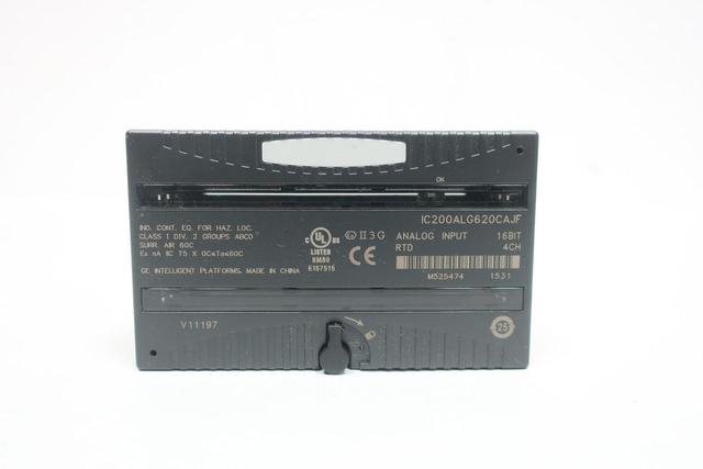 GENERAL ELECTRIC GE IC200ALG620CAJF ANALOG INPUT MODULE