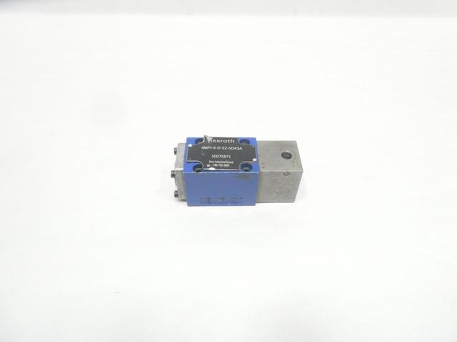 REXROTH 4WH-6-D-52-SO43A HYDRAULIC CHECK VALVE