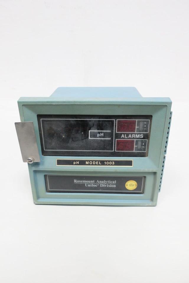 ROSEMOUNT ANALYTICAL 1003 PH MONITOR/CONTROLLER 115/230V-AC