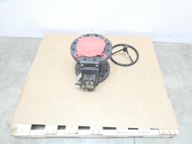 XOMOX 036/FJ TUFLINE MANUAL STEEL FLANGED PLUG VALVE 6IN 300