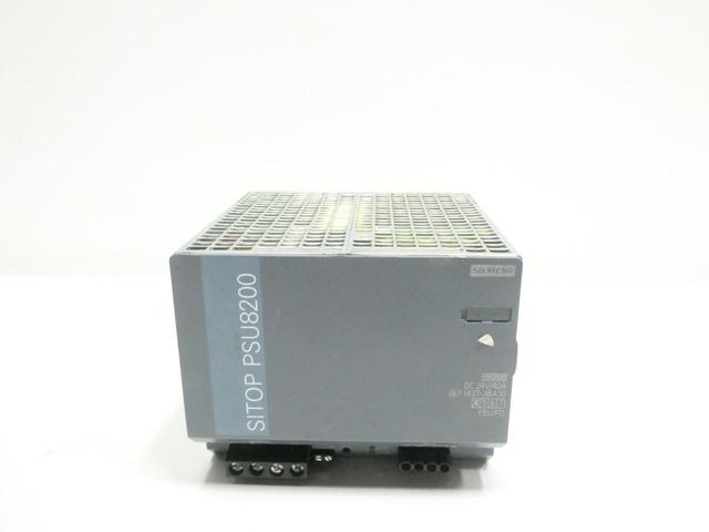 SIEMENS 6EP1437-3BA10 SITOP PSU820 POWER SUPPLY0 400-500V-AC 40A AMP 24V-DC
