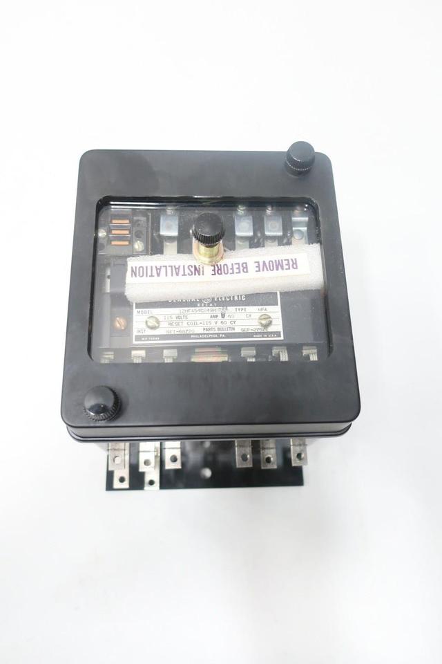 GENERAL ELECTRIC GE 12HFA54C249H-24 AUXILIARY RELAY 115V-AC